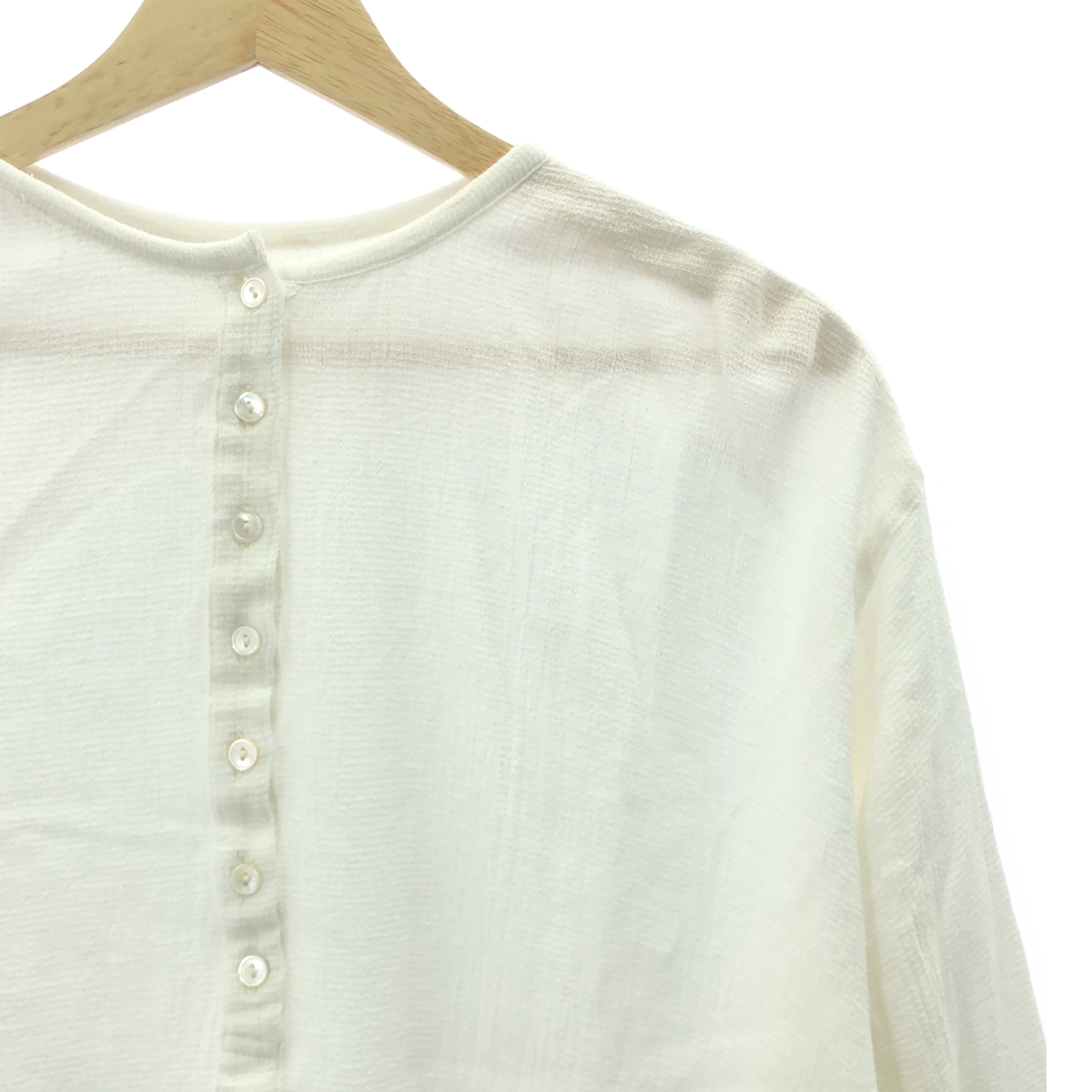 Framework / フレームワーク 楊柳ヘンリーブラウス シャツ カットソー