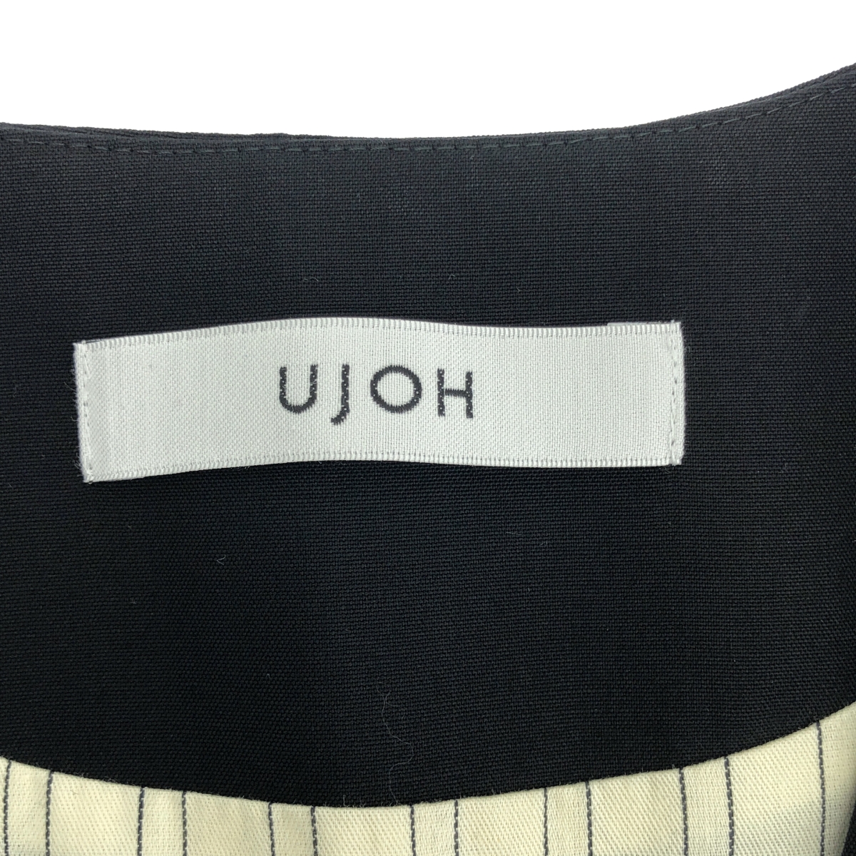 UJOH / ウジョー Cord & Belt Dress コード ダブルボタン ジレ ワンピース