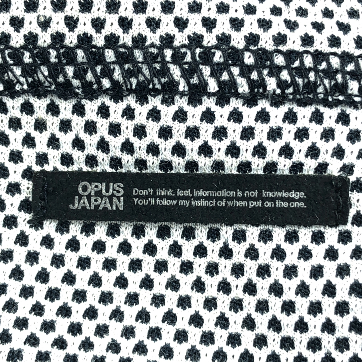 OPUS JAPAN / オーパスジャパン ハーフジップ パーカー