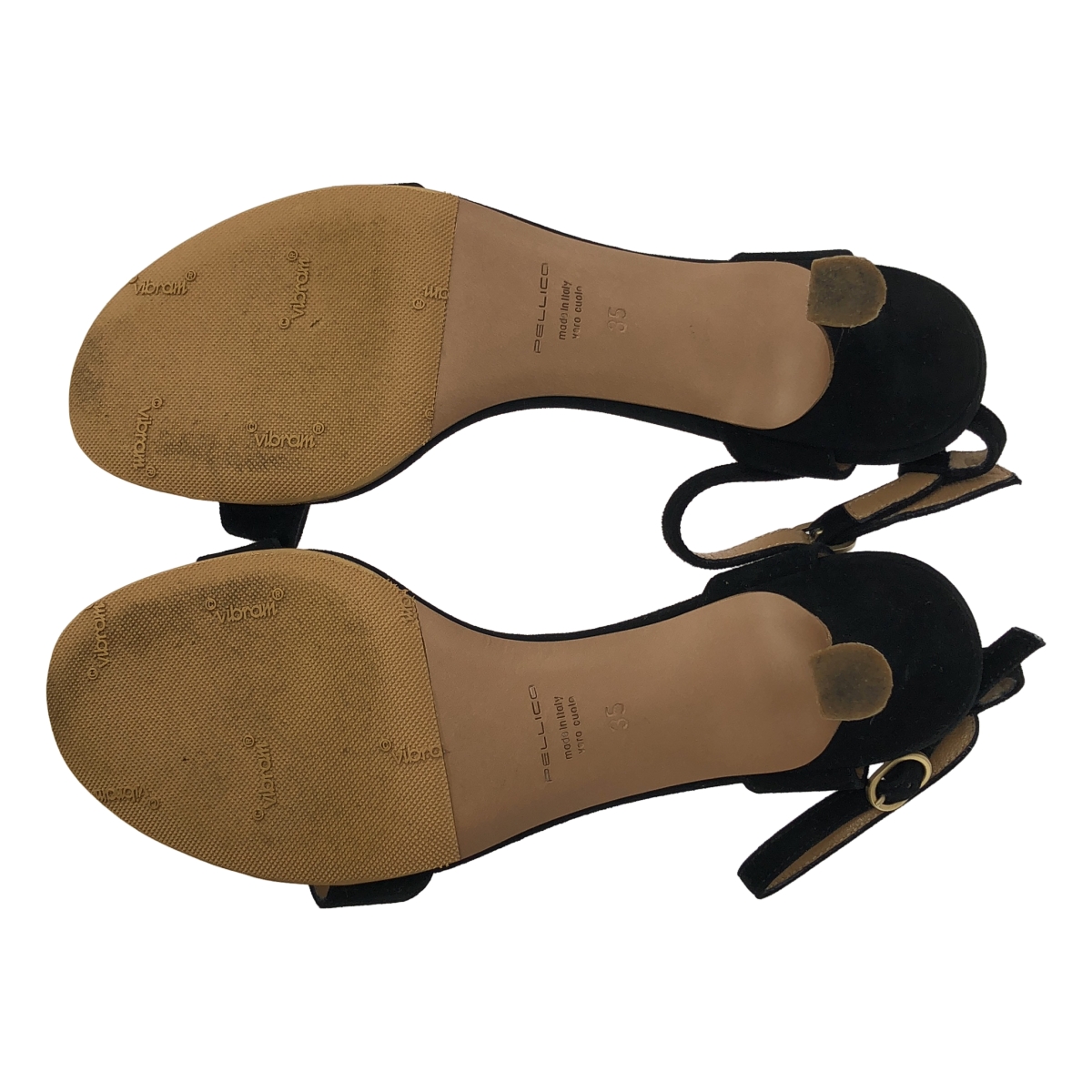 PELLICO / ペリーコ スエードレザー ストラップ ヒール サンダル