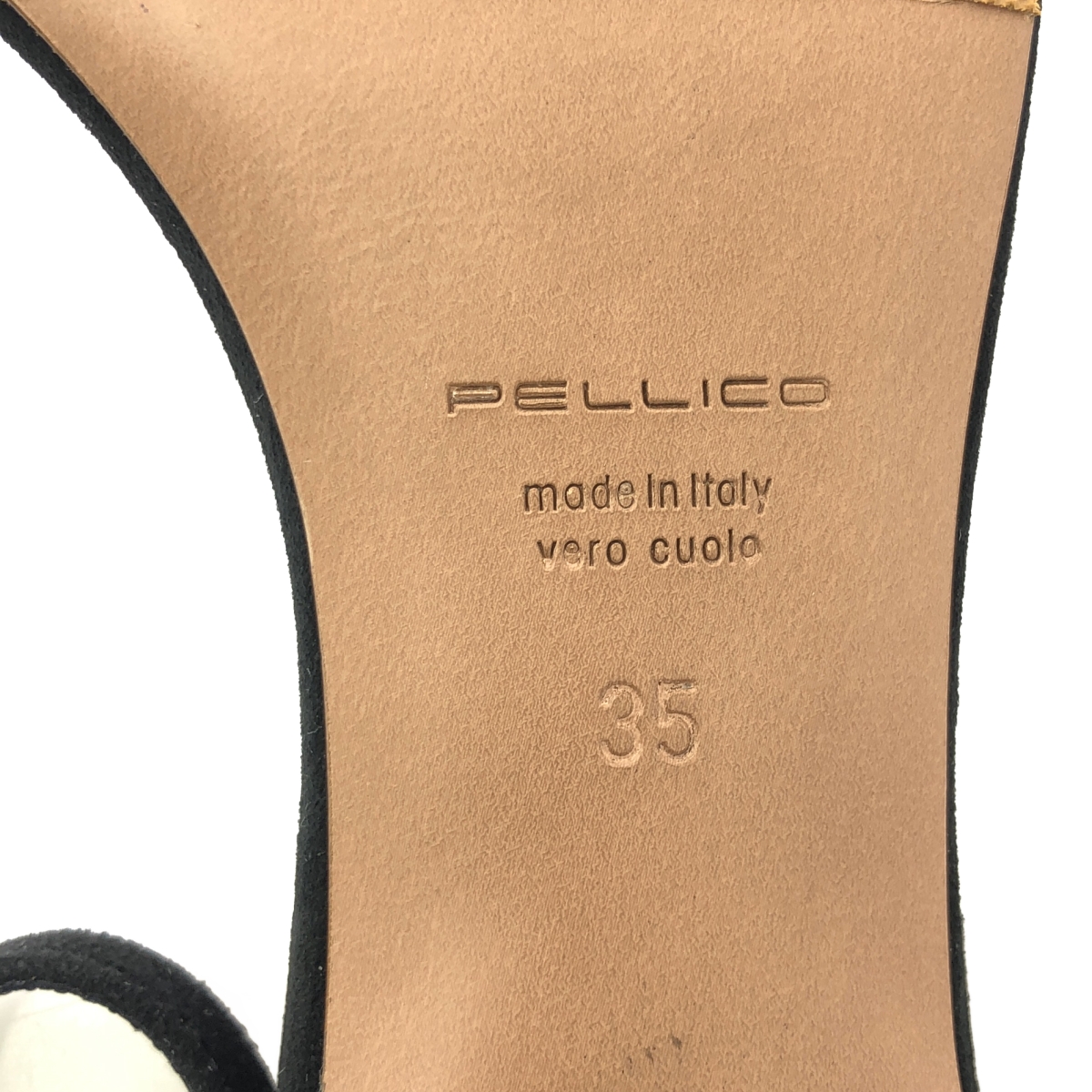 PELLICO / ペリーコ スエードレザー ストラップ ヒール サンダル