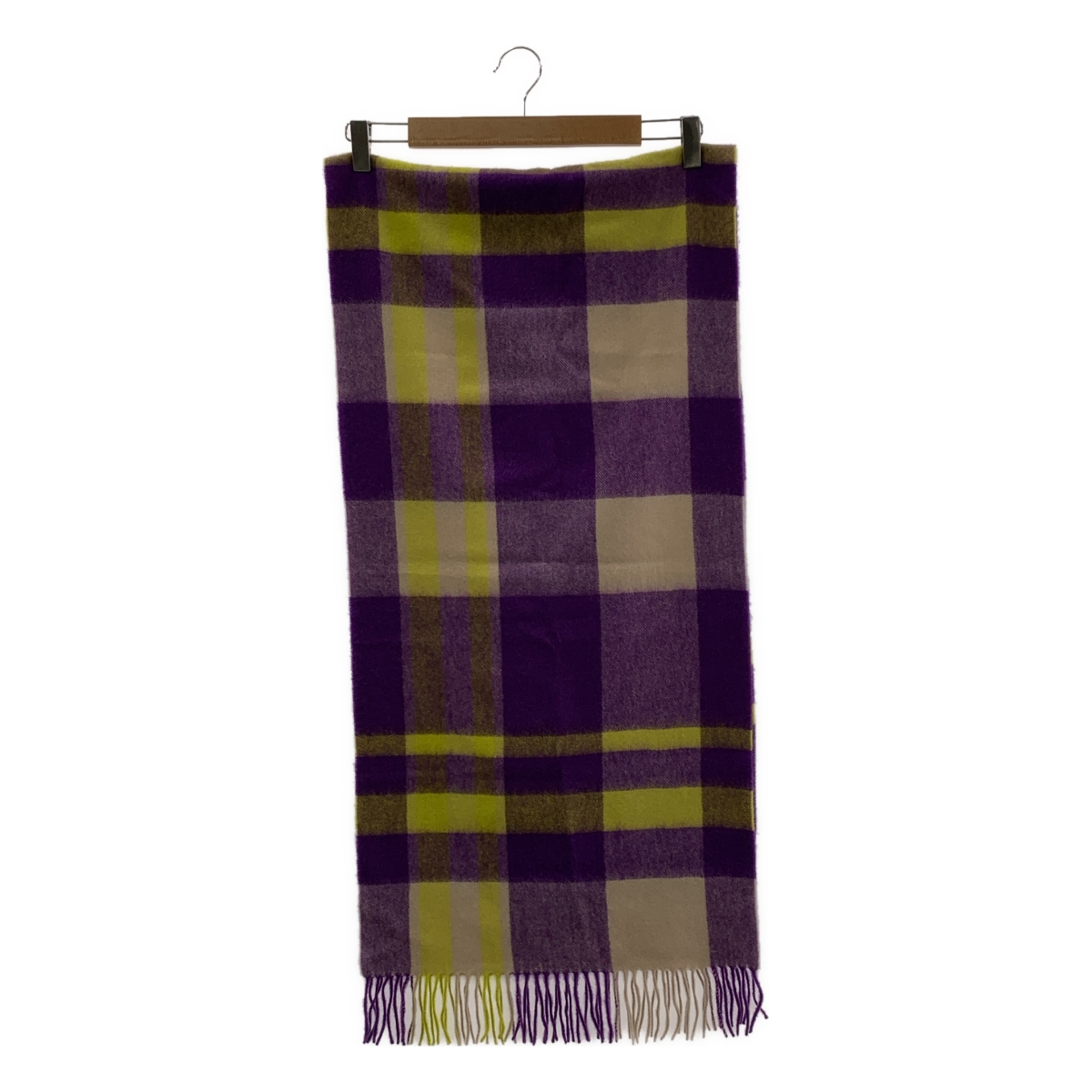 MACKINTOSH PHILOSOPHY / マッキントッシュフィロソフィー ウール フリンジ ストール マフラー