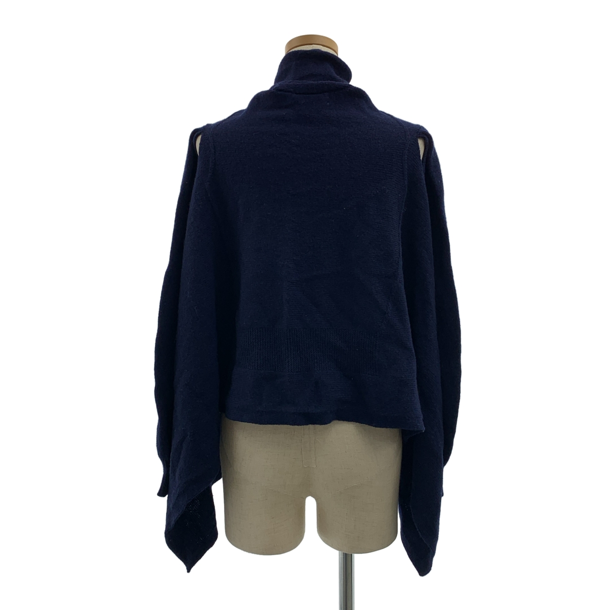 COMME des GARCONS / コムデギャルソン ウール 変形 アシンメトリー ニット カーディガン