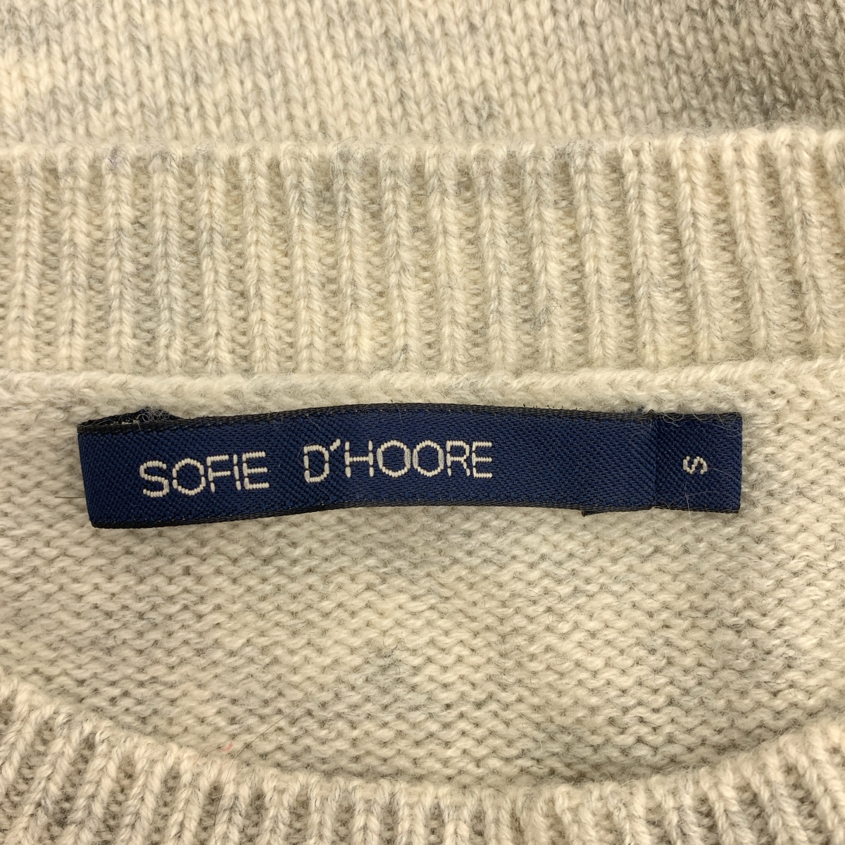 SOFIE D'HOORE / ソフィードール Wool×Cashmere sweater ニット プルオーバー