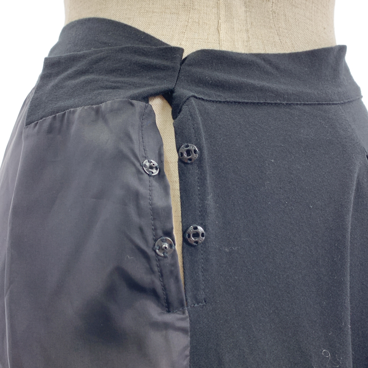 Y's / ワイズヨウジヤマモト コットン 切替 巻きスカート