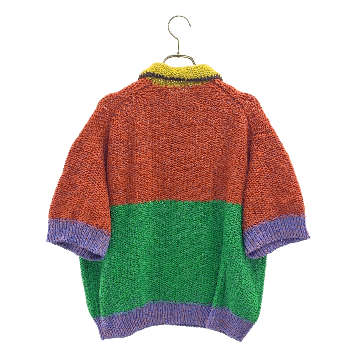JOHN MASON SMITH / ジョンメイソンスミス 3G KNIT HALF ZIP POLO SHIRT ハーフジップ ニット ポロシャツ