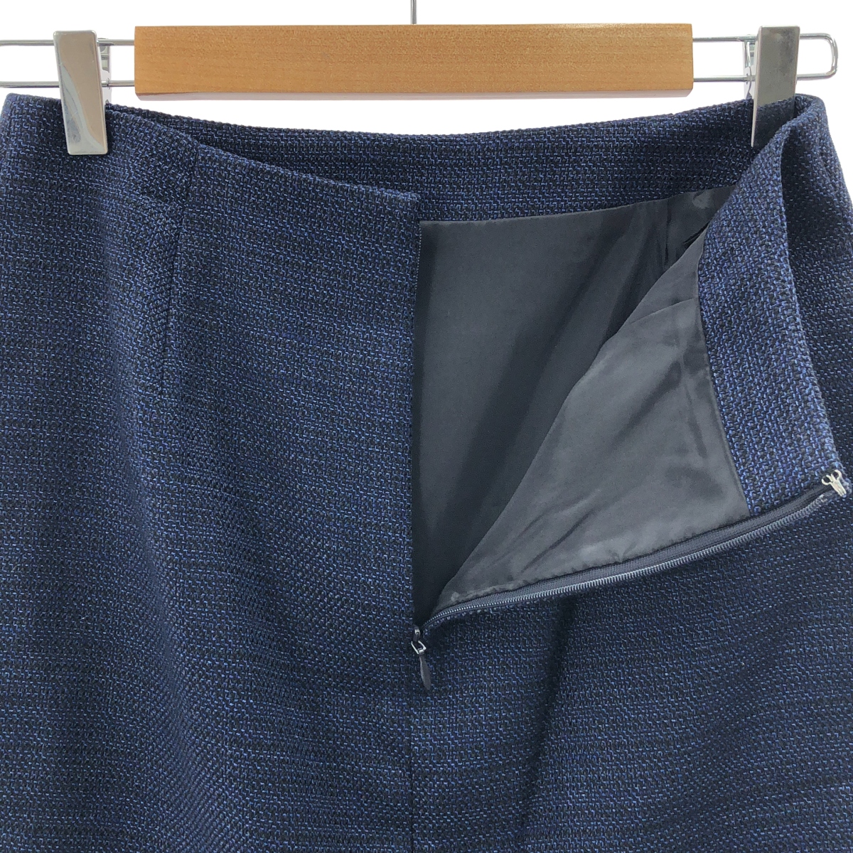 その他 セットアップ ツイード ノーカラー ジャケット / バックジップ スカート / 総裏地