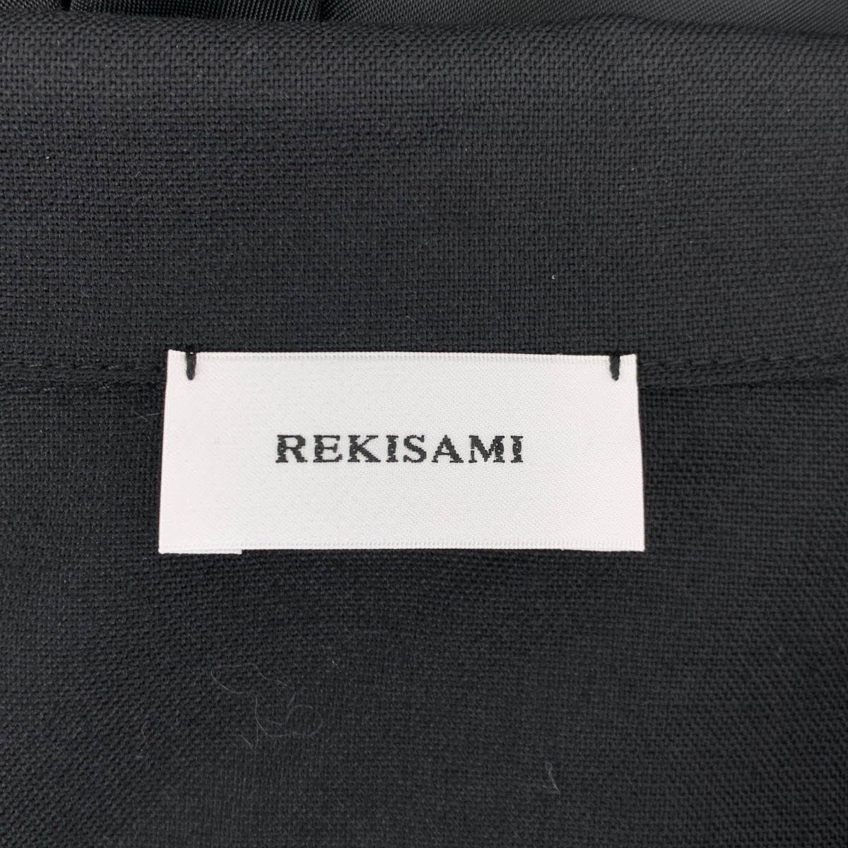 REKISAMI / レキサミ オープンカラー シャツワンピース