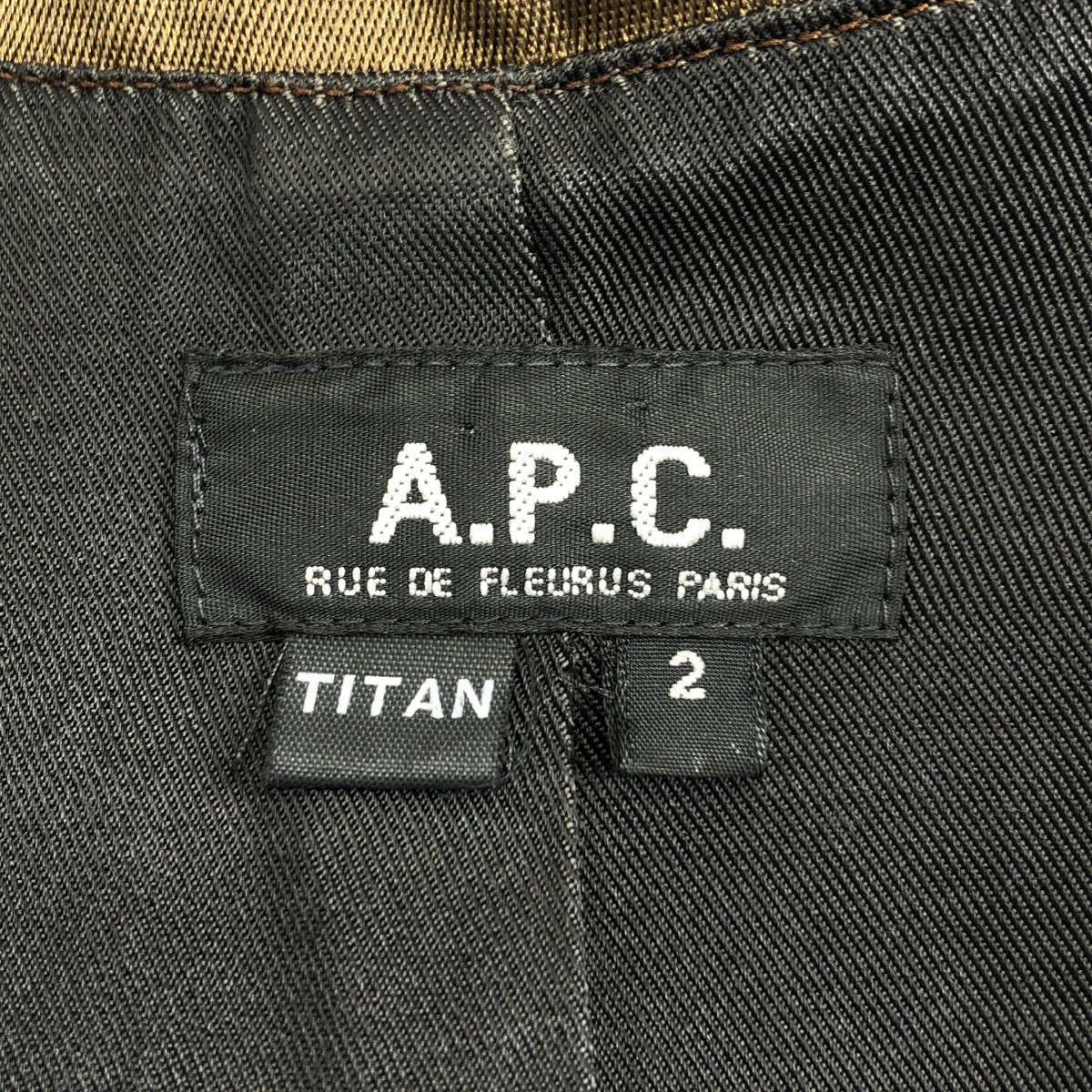 A.P.C. / アーペーセー ナイロン レーヨン スイングトップ ジャケット