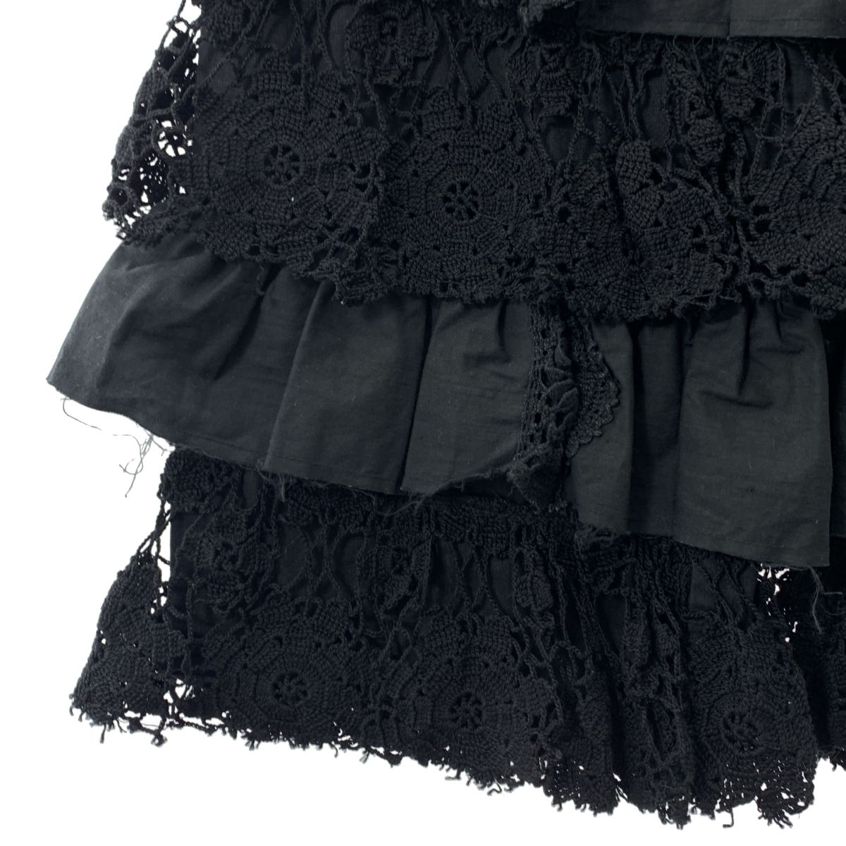 MALION vintage / マリオンヴィンテージ cutwork lace frill フリル パンツ