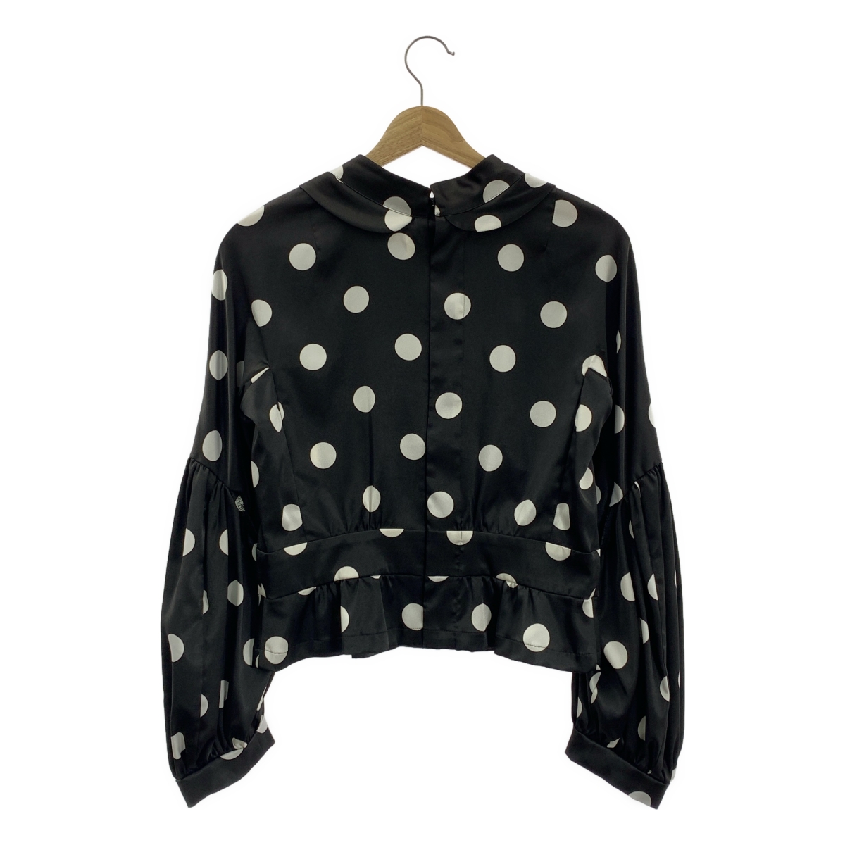 COMME des GARCONS / コムデギャルソン ドット リボンタイ ボリュームスリーブ ブラウス シャツ