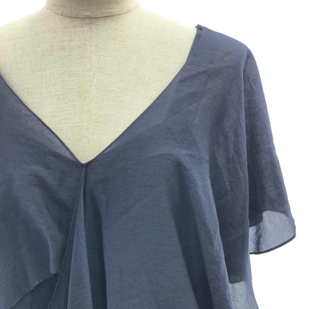 muller of yoshiokubo / ミュラーオブヨシオクボ レイヤード フリル デザイン ドレス ワンピース