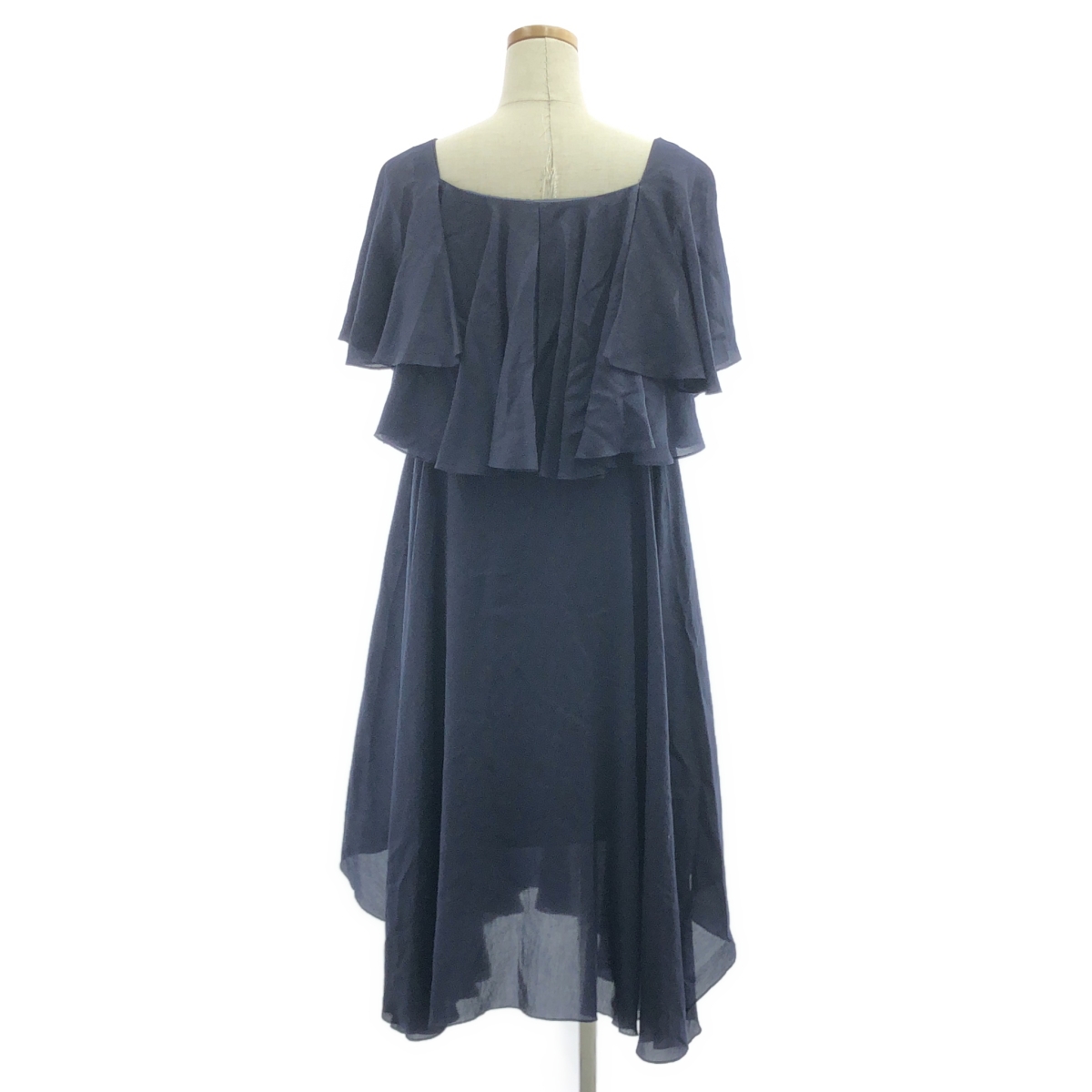 muller of yoshiokubo / ミュラーオブヨシオクボ レイヤード フリル デザイン ドレス ワンピース