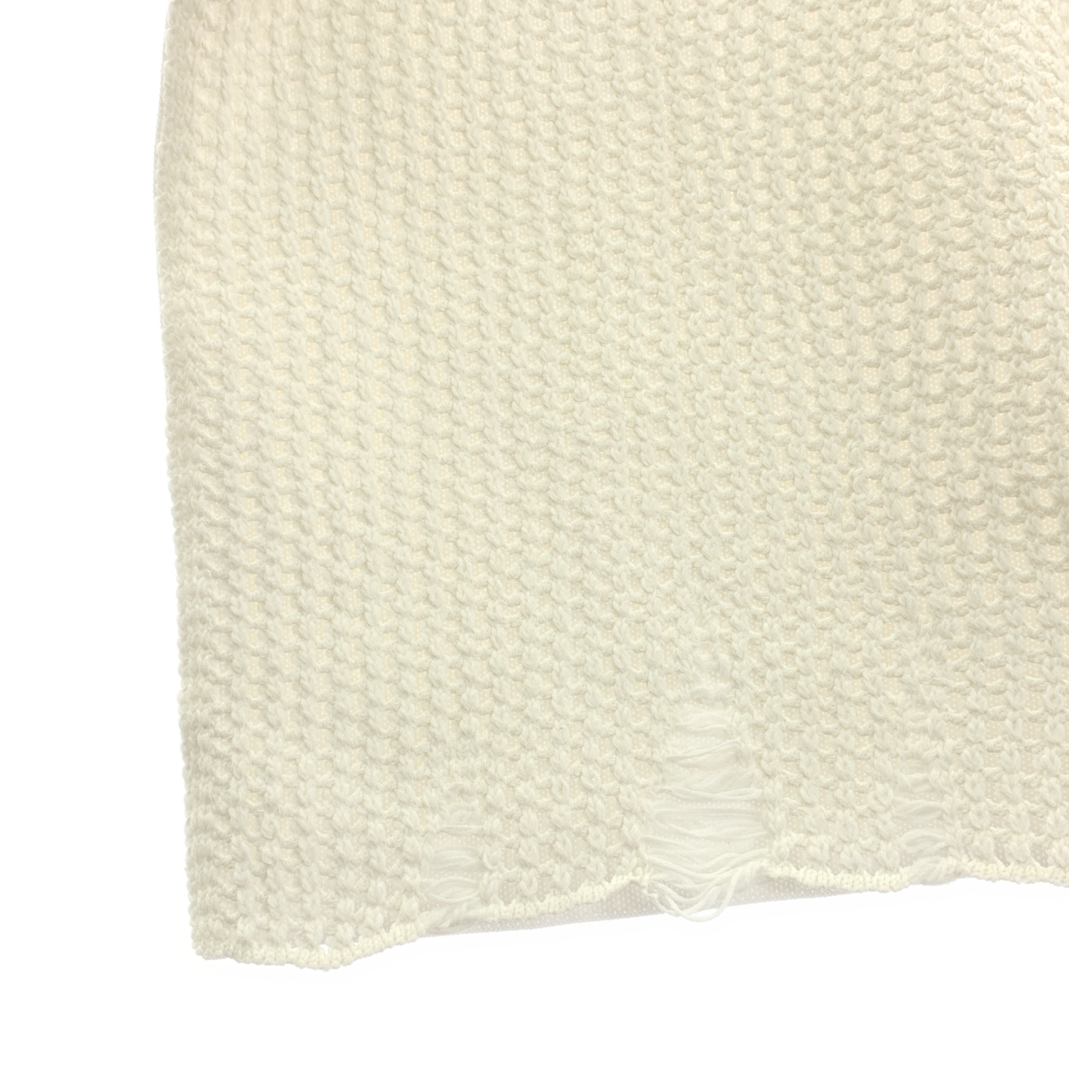 JUNYA WATANABE / ジュンヤワタナベ ダメージ加工 メッシュ Tシャツ