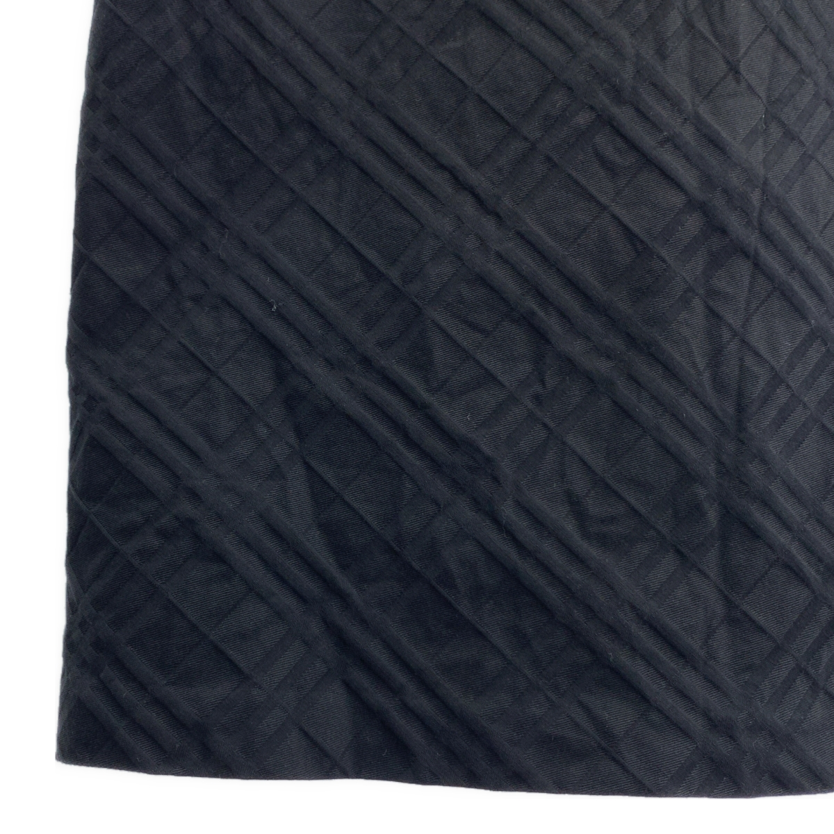 その他 シャドーチェック リボン スリーブレス ワンピース