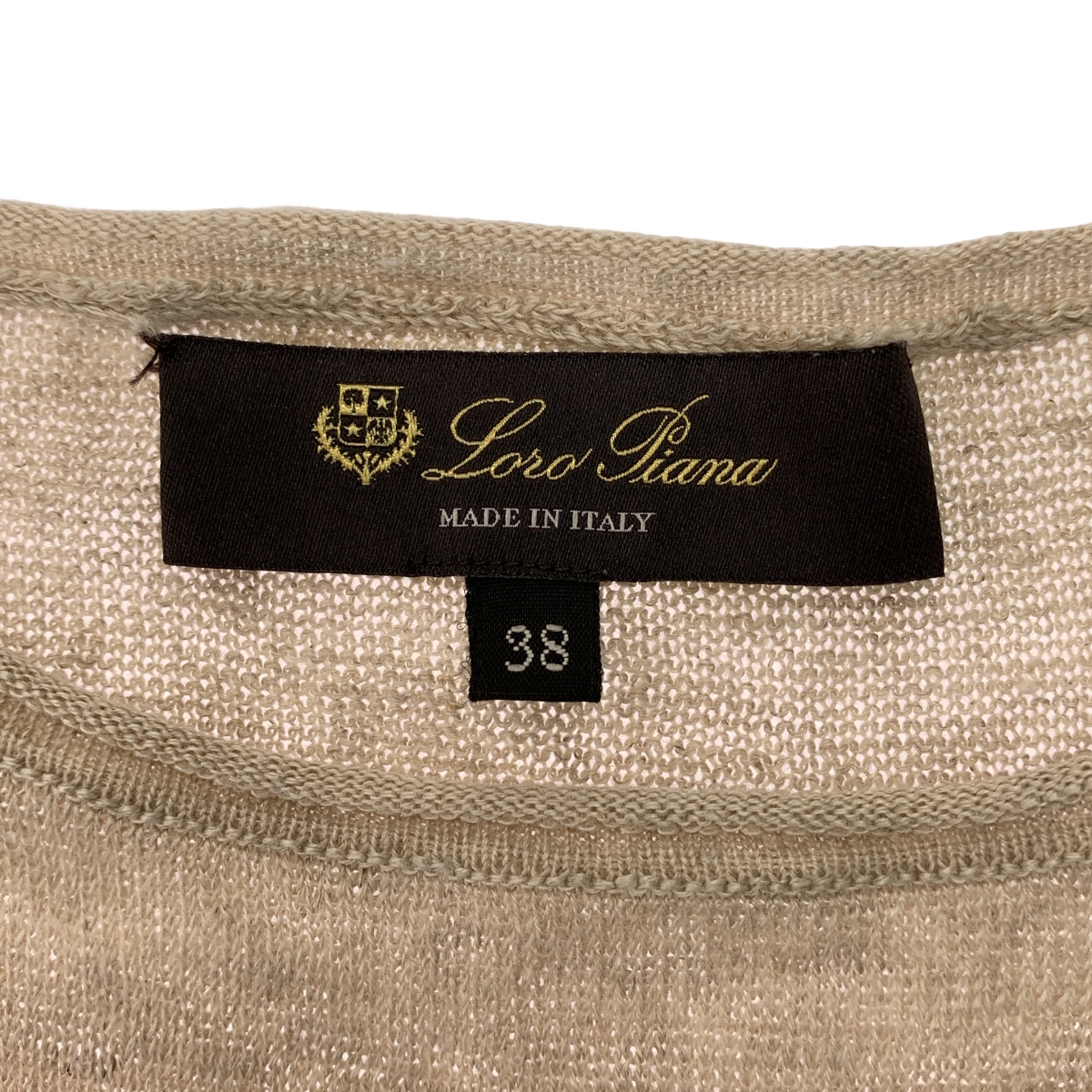 その他 リネン ボーダー ニットTシャツ