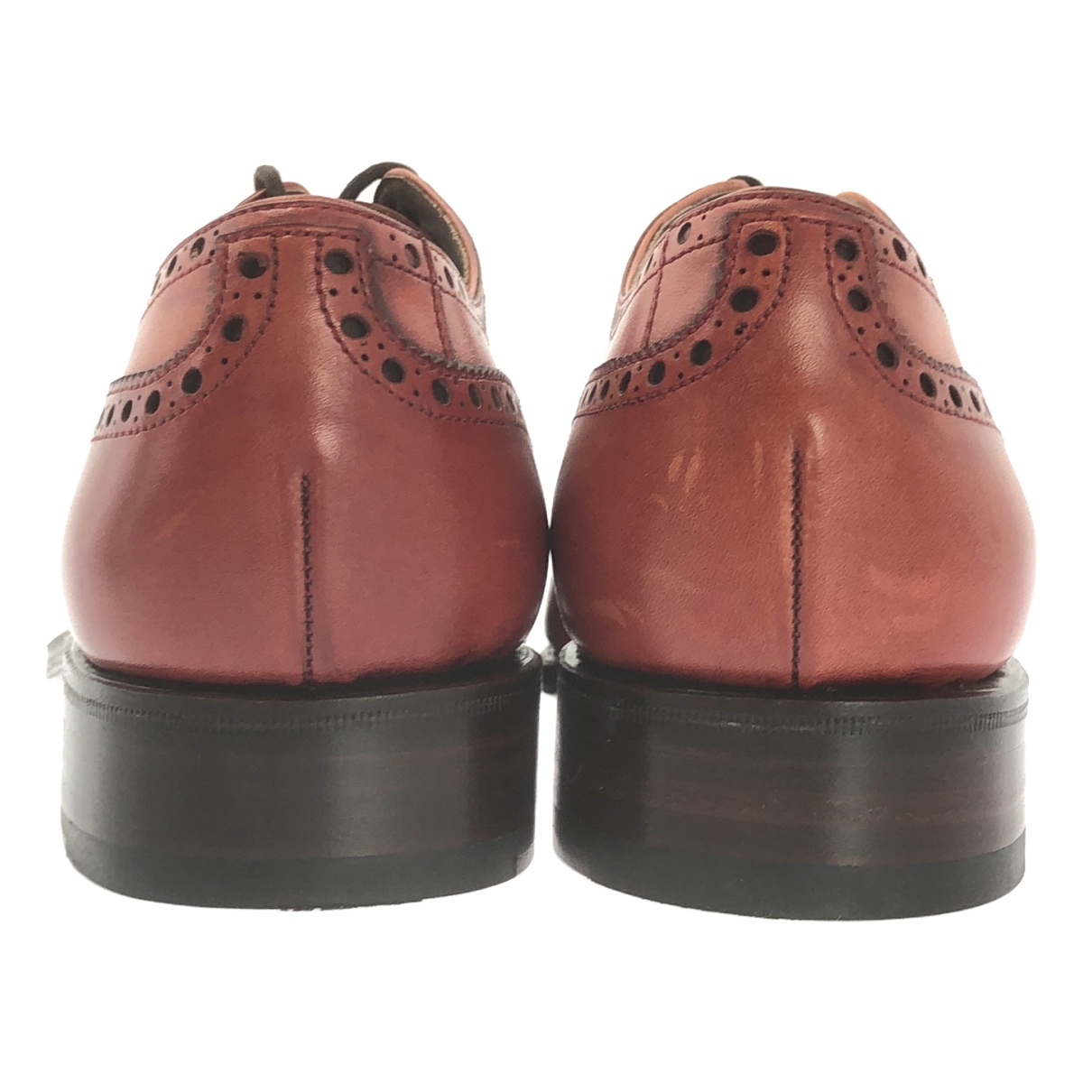 CARMINA / カルミナ QUEENS メダリオン ストレートチップ レザーシューズ