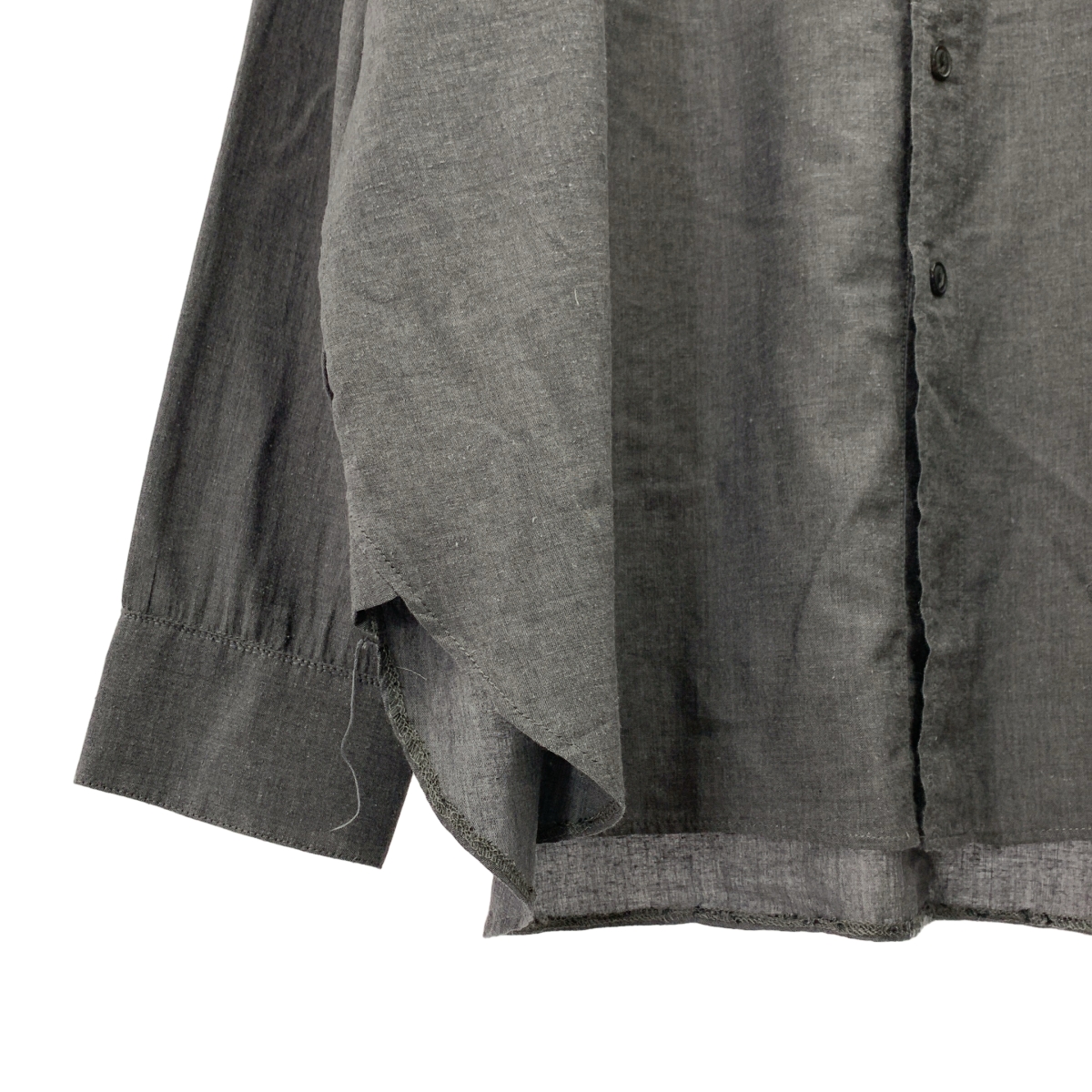 NICENESS / ナイスネス S.TOMMY Heather Chambray Work Shirt シルク コットン シャンブレーシャツ