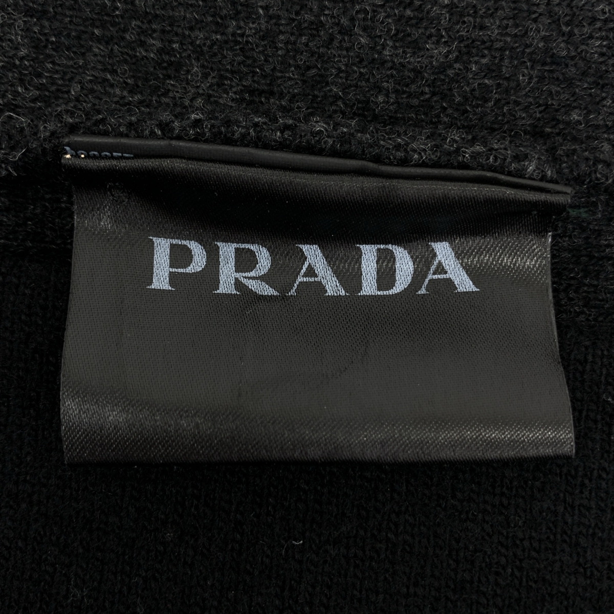 PRADA / プラダ ウールカシミヤ ダブルフェイス ニットパーカー