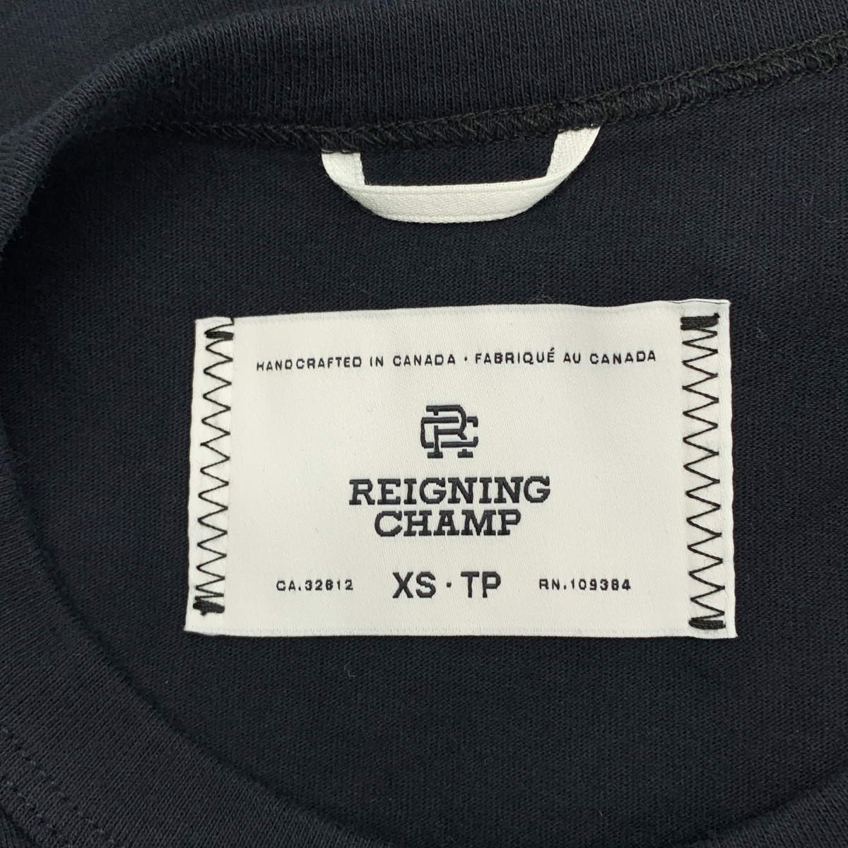 REIGNING CHAMP / レイニングチャンプ コットン クルーネック Tシャツ