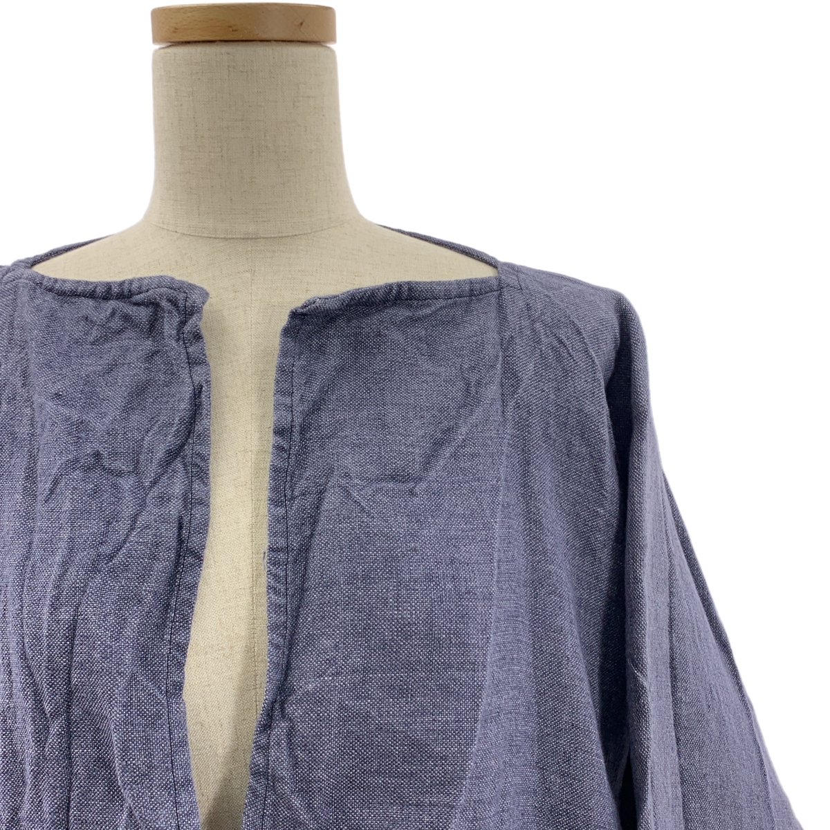 DANIELA GREGIS / ダニエラグレジス リネン ボタンレス カーディガン