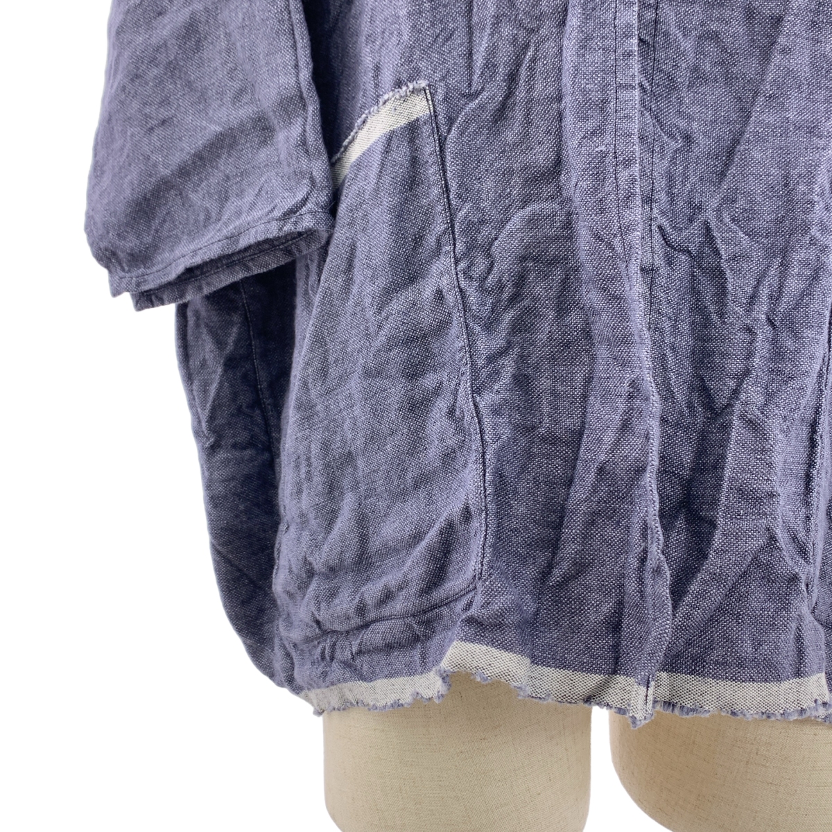 DANIELA GREGIS / ダニエラグレジス リネン ボタンレス カーディガン