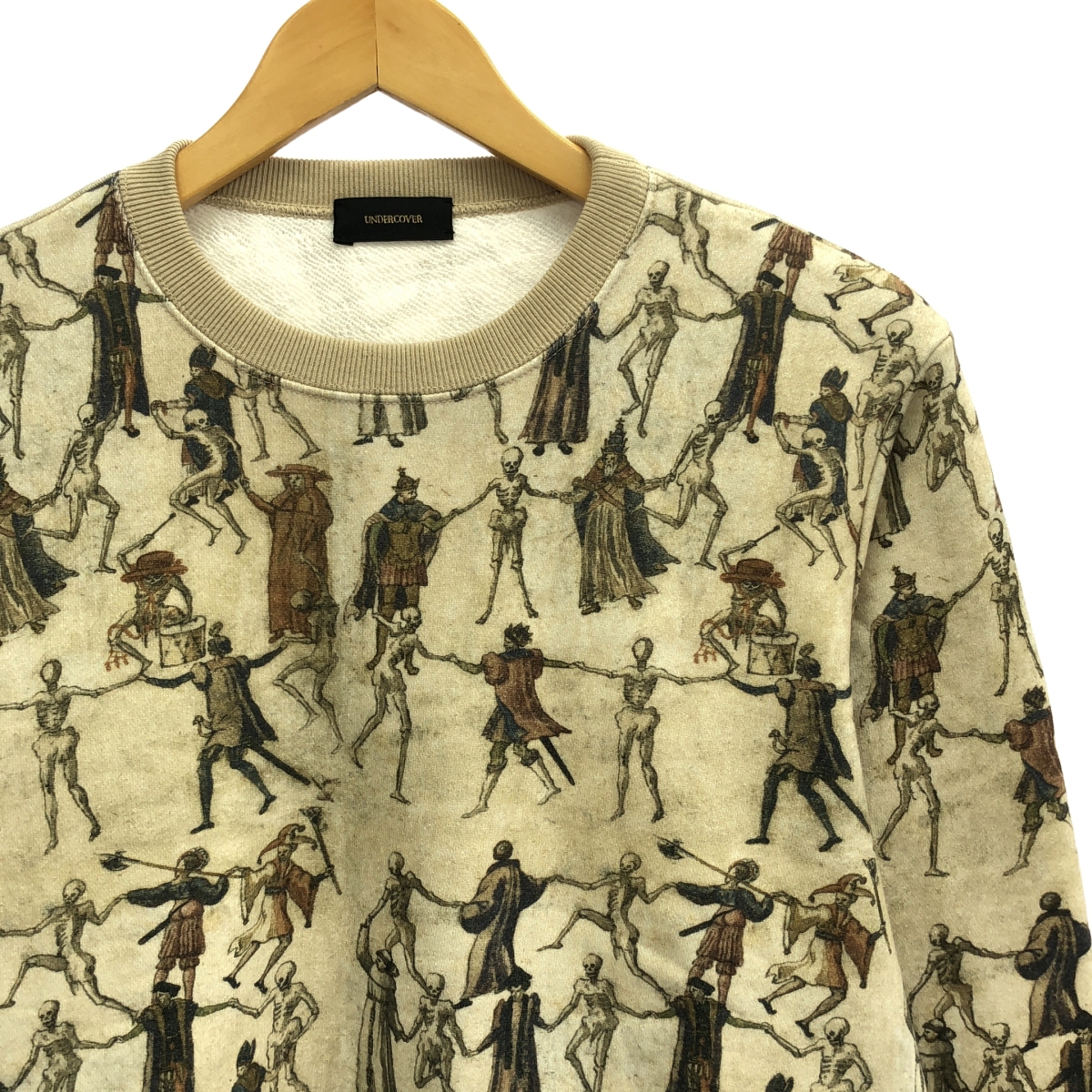 その他 死の舞踏 SKULL 総柄 スウェット スカル