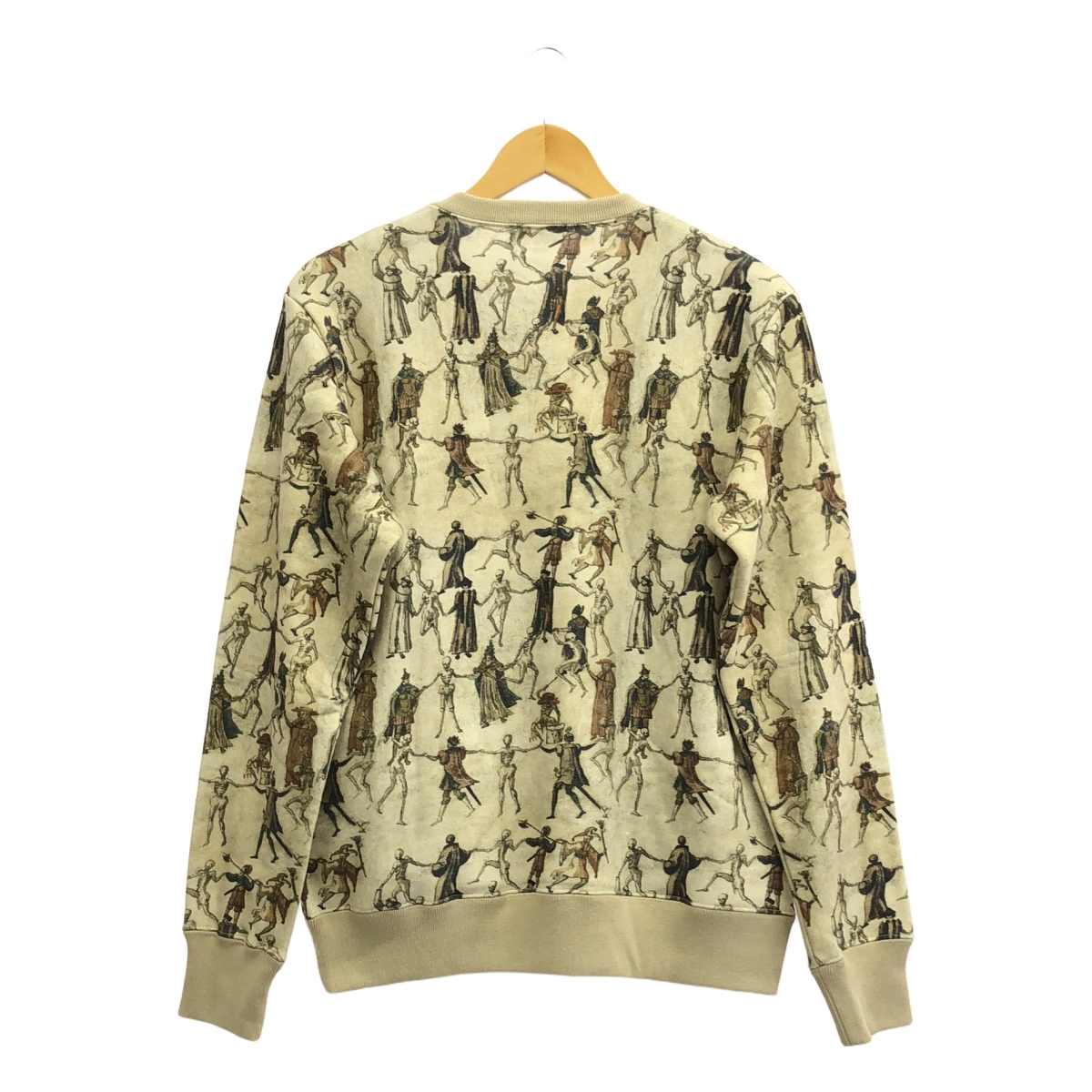 その他 死の舞踏 SKULL 総柄 スウェット スカル