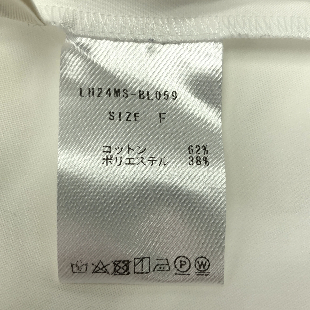 その他 ハイカウント ダブルクロス スリーブレス ブラウス シャツ