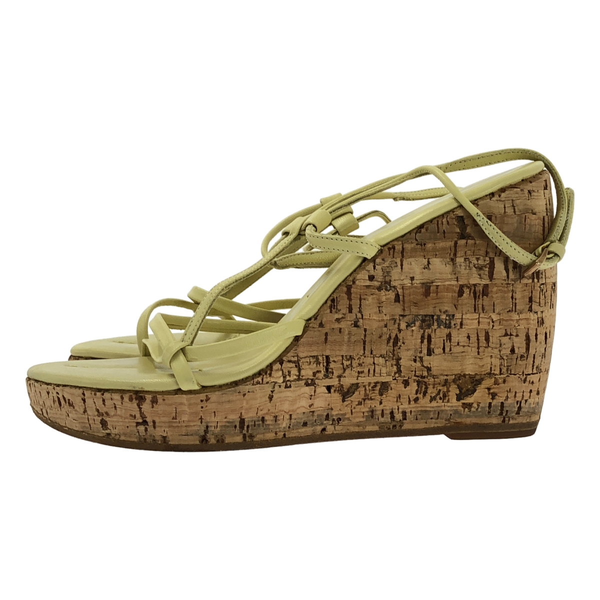 PRADA / プラダ コルクソール ストラップ サンダル