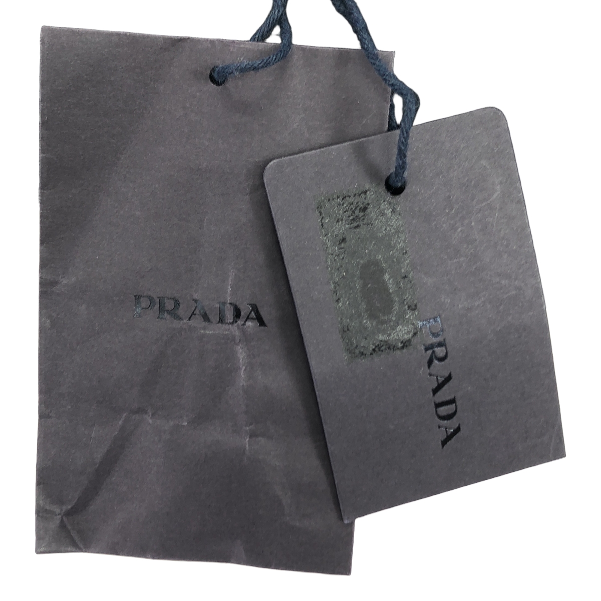 PRADA / プラダ ロゴ ラバーパッチ スラックス