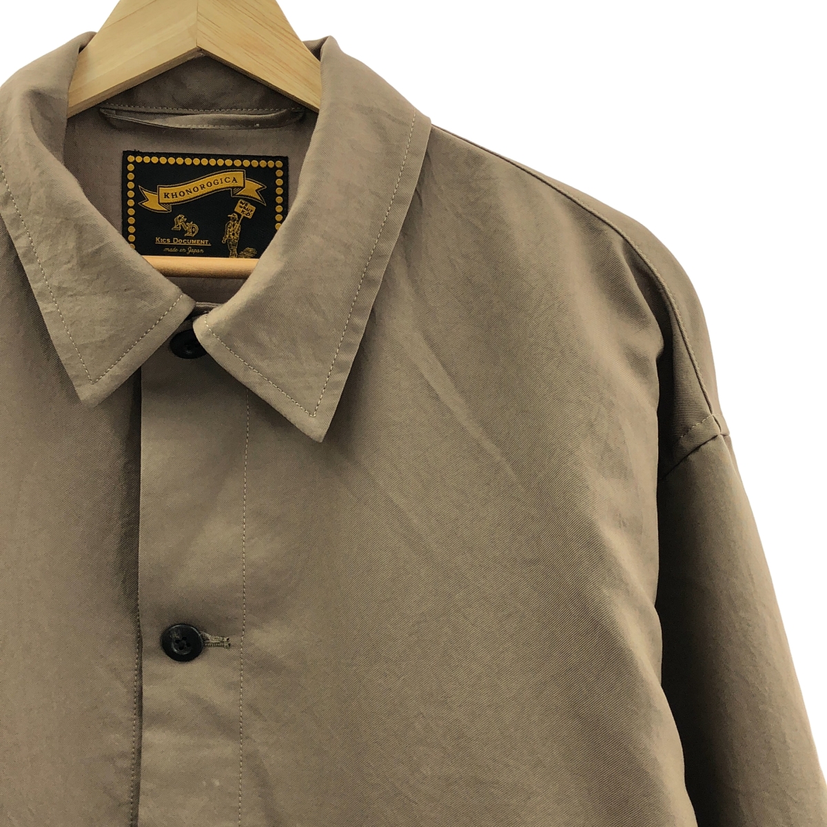 KHONOROGICA / コノロジカ VINTAGE PE TWILL SHORT COVERALL ヴィンテージPEツイルショートカバーオール