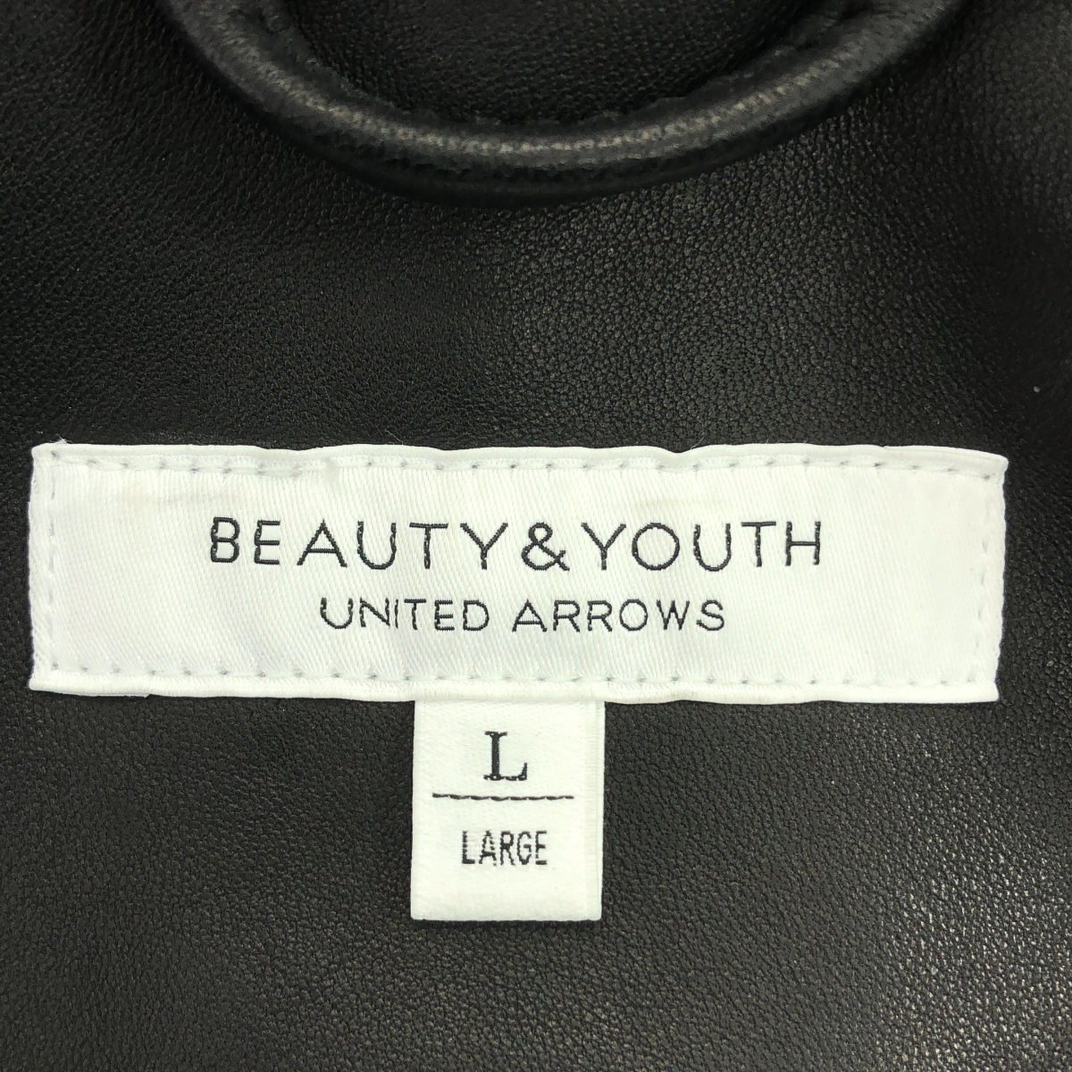 BEAUTY&YOUTH / ビューティーアンドユース BY シープ シングル ライダース