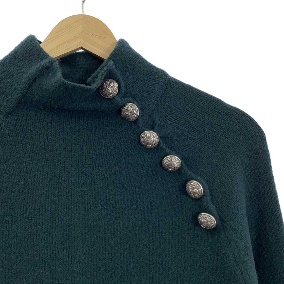 BALMAIN / バルマン ウール ハイネック ニット