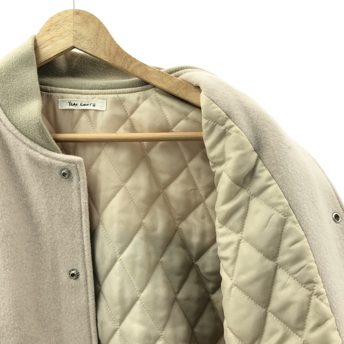 YEAH RIGHT!! / イエーライト キルト バーシティ スタジアム ジャケット