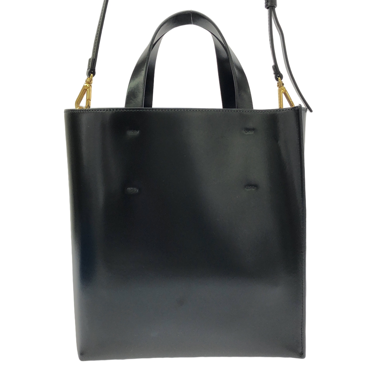 MARNI / マルニ MUSEO BAG SMALL ミュゼオ スモール 2Way レザー トートバッグ