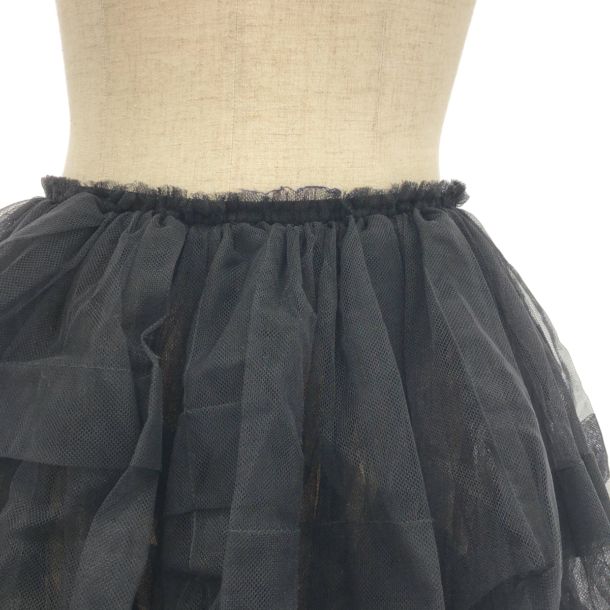 COMME des GARCONS / コムデギャルソン チュール ギャザー ボリュームスカート