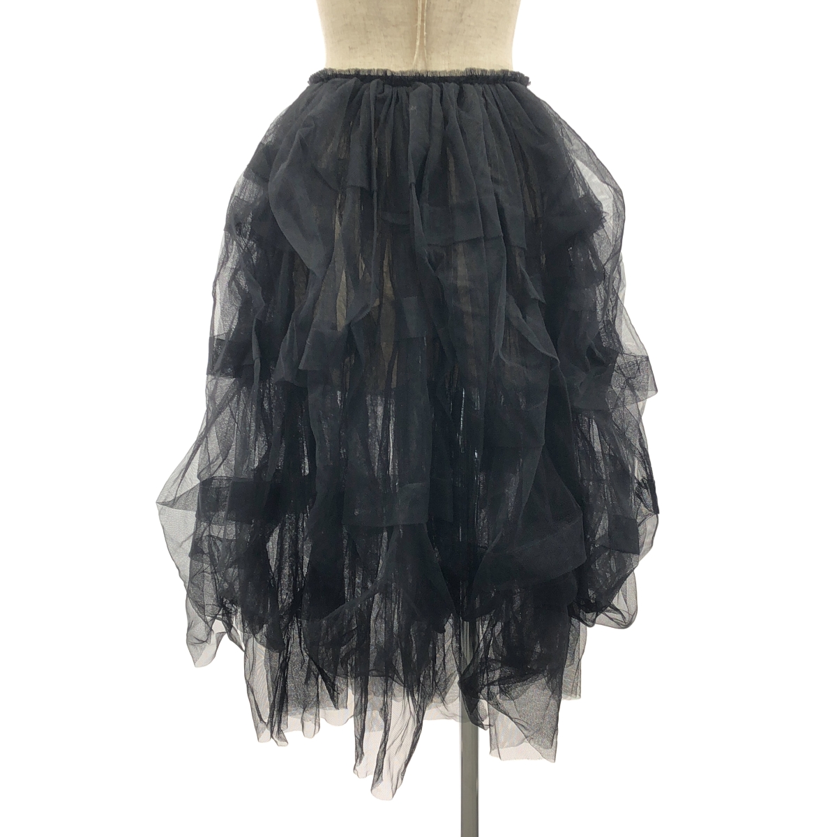 COMME des GARCONS / コムデギャルソン チュール ギャザー ボリュームスカート