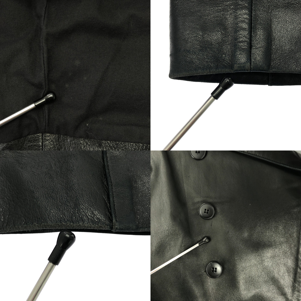 Agnes b. / アニエスベー SPECIAL / レザー ナポレオンジャケット ライダース