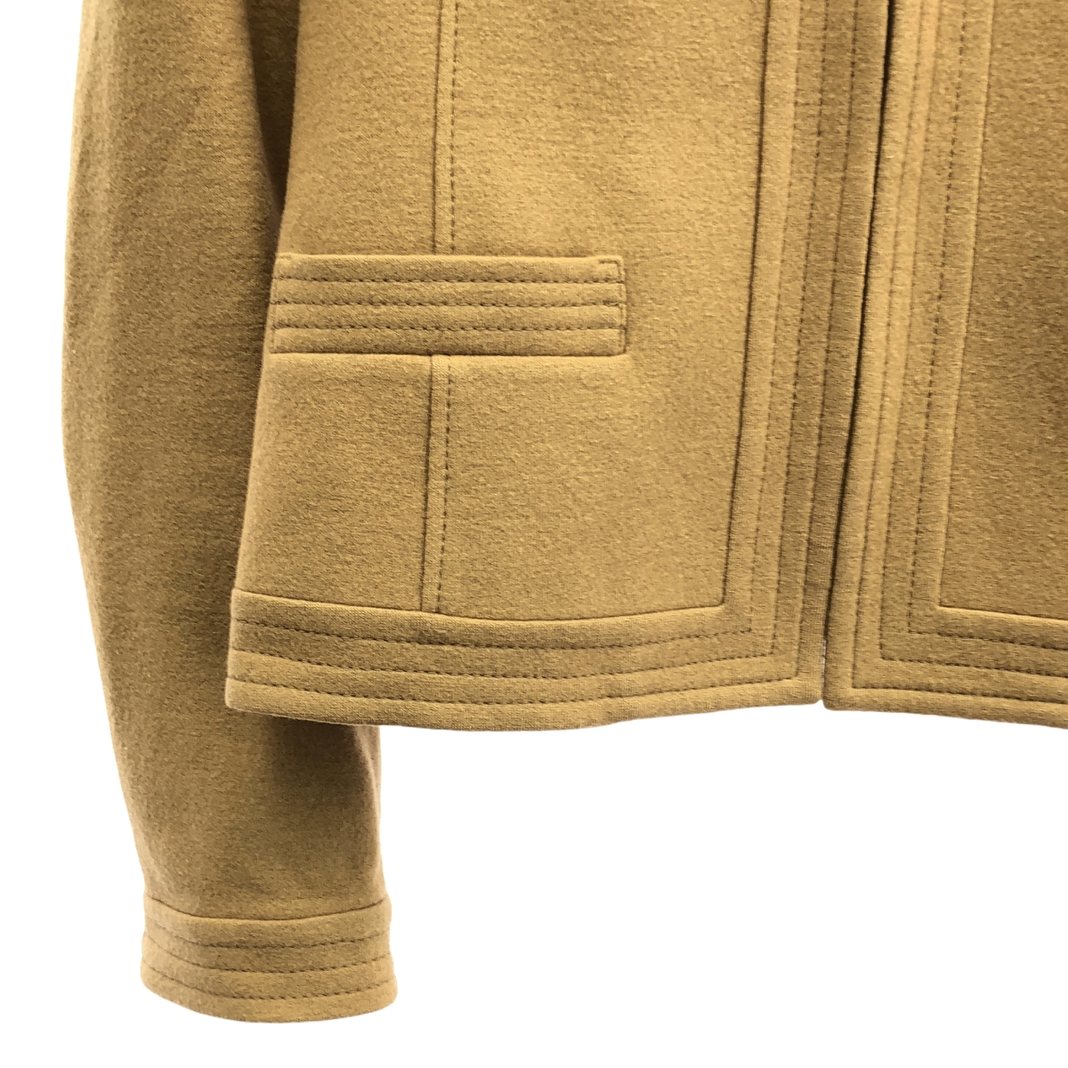 UNITED ARROWS / ユナイテッドアローズ ノーカラー ウール フック ジャケット