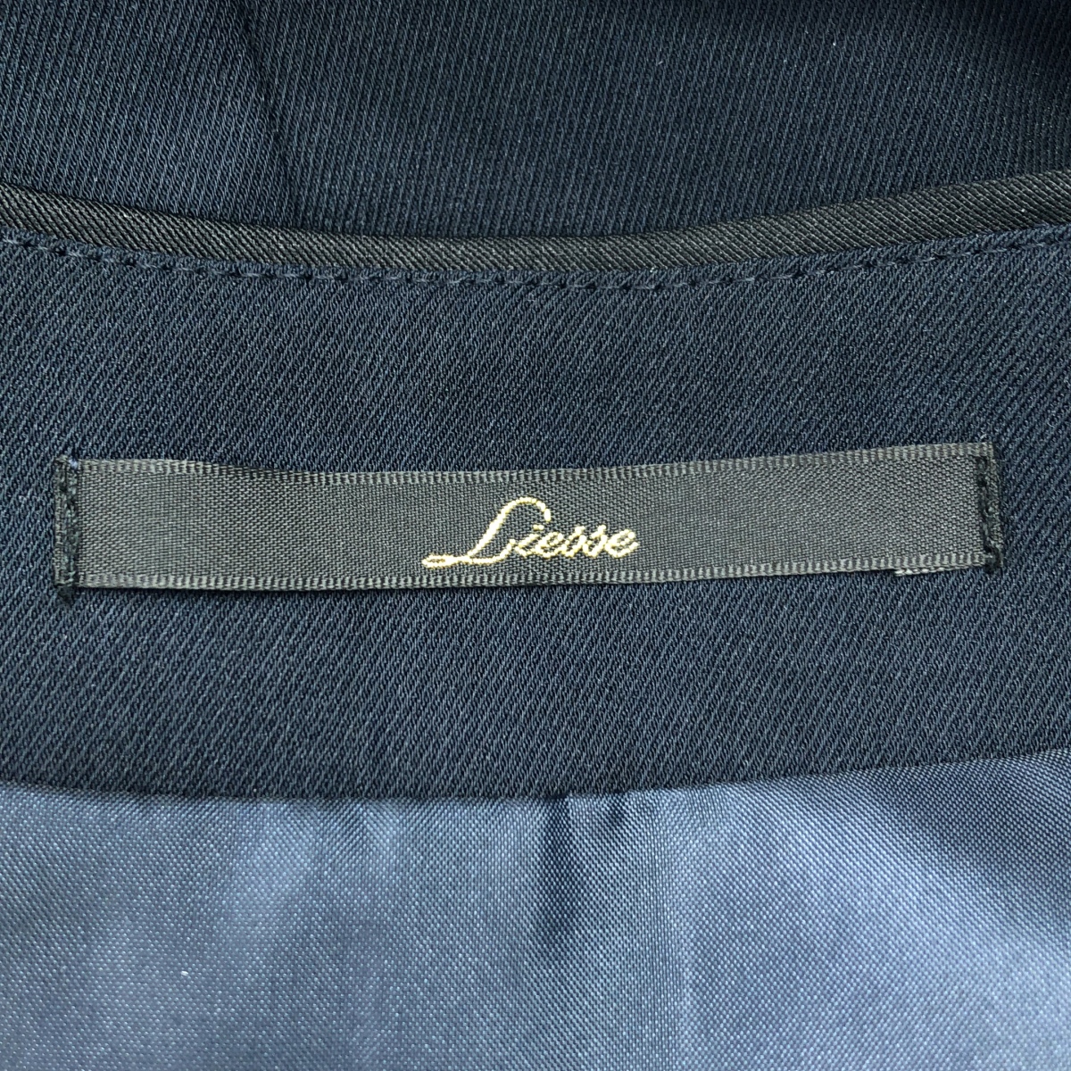 その他 バイカラー ノーカラージャケット