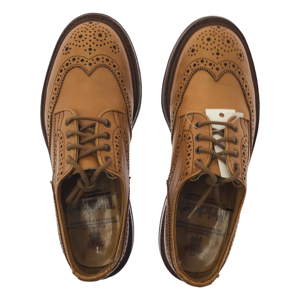 Tricker's / トリッカーズ L5679 ANNE / ACORN ANTIQUE / ウィングチップ ドレスシューズ 革靴