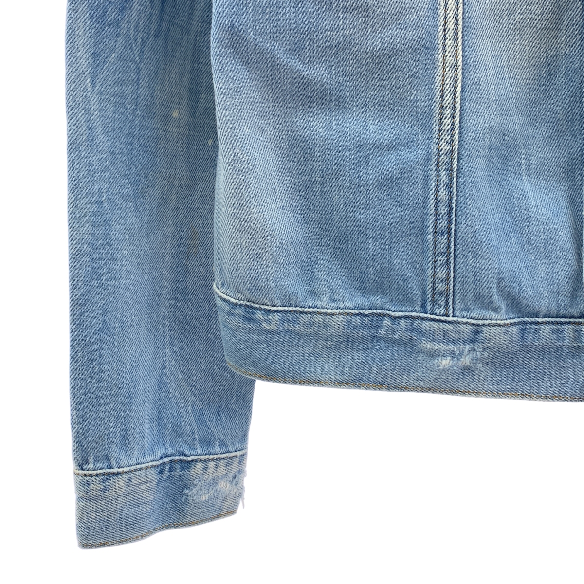 その他 ペンキ・ダメージ加工 デニムジャケット