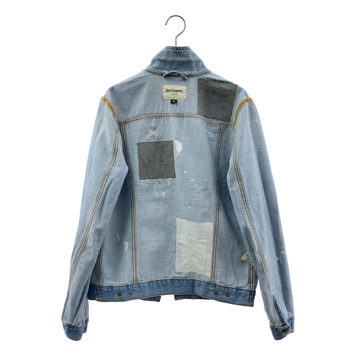 その他 ペンキ・ダメージ加工 デニムジャケット