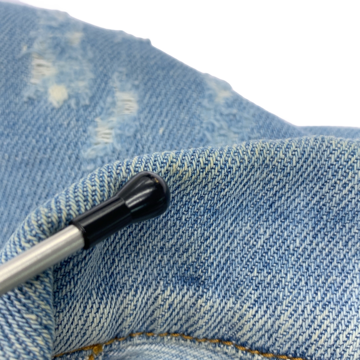 その他 ペンキ・ダメージ加工 デニムジャケット