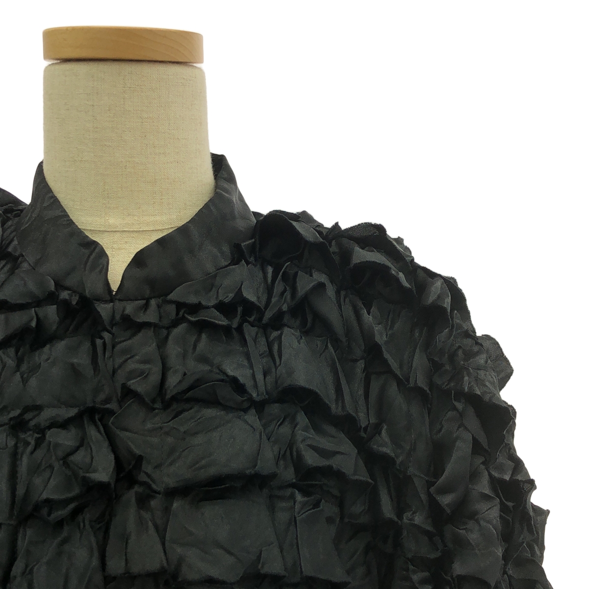 COMME des GARCONS COMME des GARCONS / コムコム ポリエステル フリル 装飾 プルオーバー ジャケット