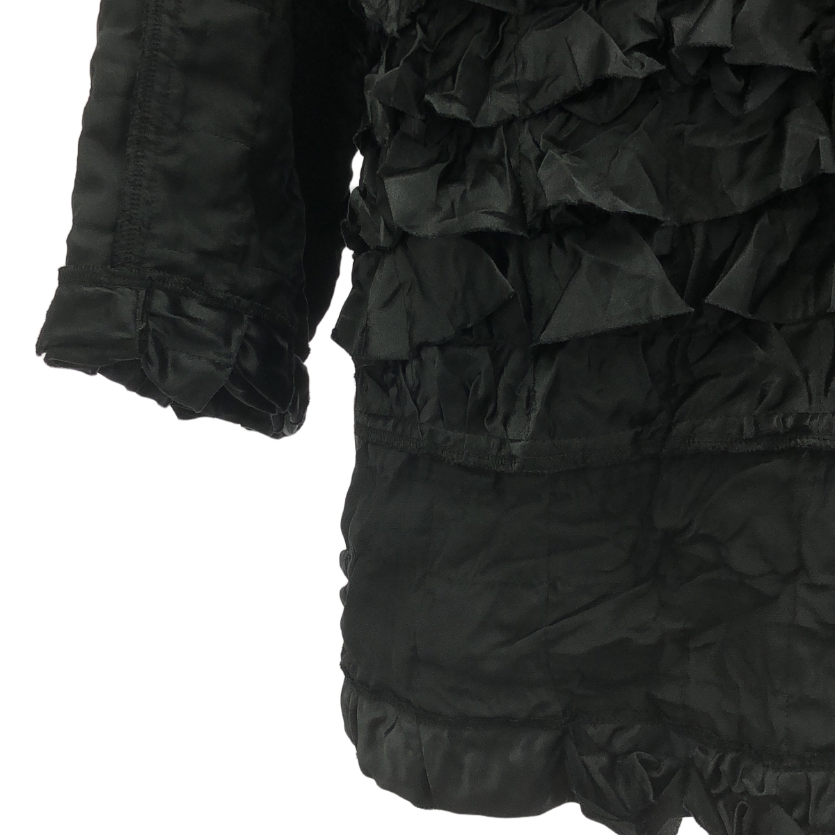 COMME des GARCONS COMME des GARCONS / コムコム ポリエステル フリル 装飾 プルオーバー ジャケット