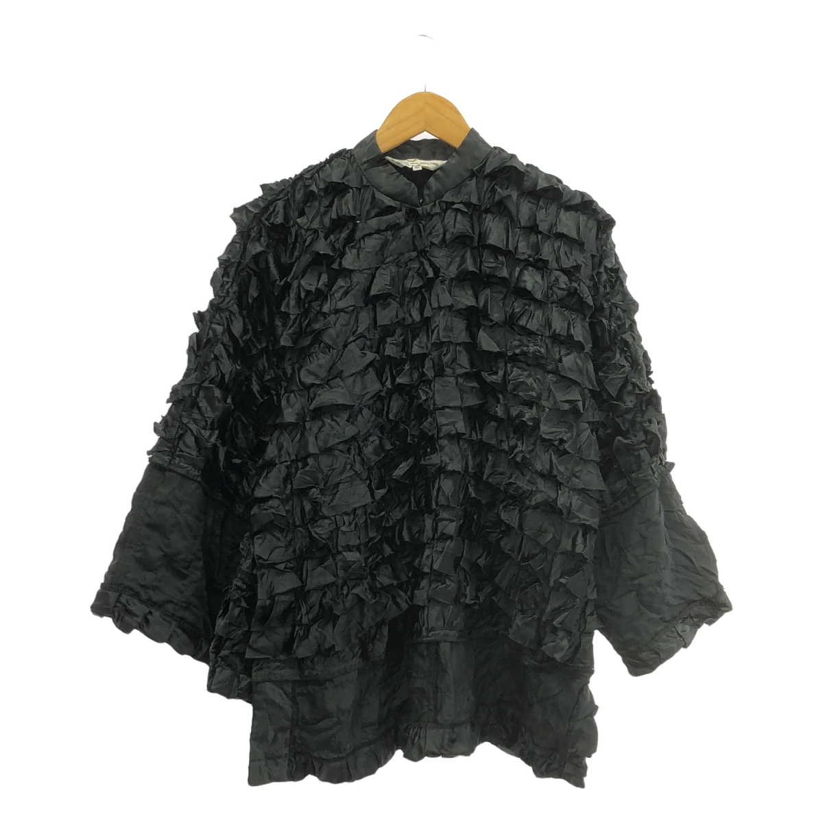 COMME des GARCONS COMME des GARCONS / コムコム ポリエステル フリル 装飾 プルオーバー ジャケット