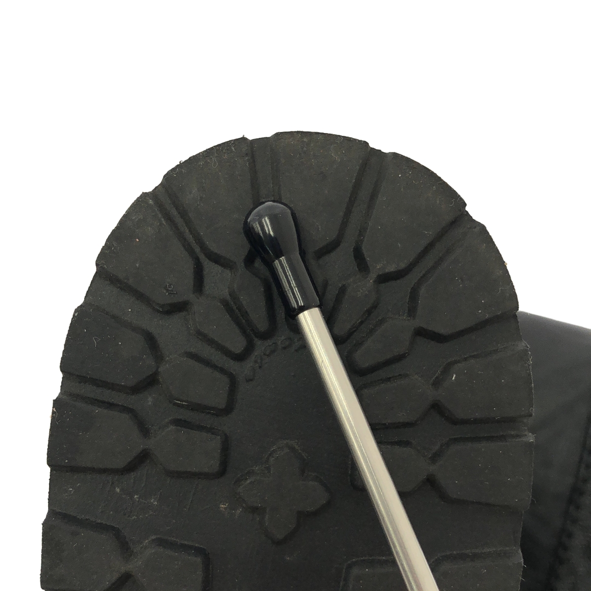 JIMMY CHOO / ジミーチュウ レザー スタッズ ストラップ エンジニアブーツ