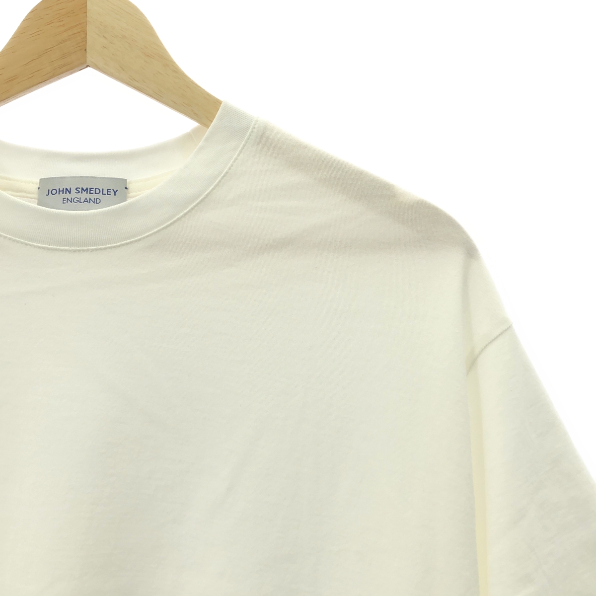 JOHN SMEDLEY / ジョンスメドレー コットン オーバーサイズクルーネックＴシャツ